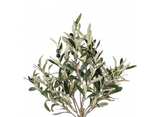 Dekorace umělý stromek olivovník s olivami Olea Tree - 20*20*90 cm