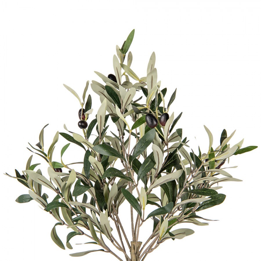 Dekorace umělý stromek olivovník s olivami Olea Tree - 20*20*90 cm Clayre & Eef Dekorace umělý stromek olivovník s olivami Olea Tree - 20*20*90 cm Clayre & Eef