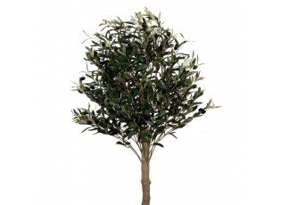 Dekorace umělý stromek olivovník s olivami Olea Tree - 50*50*165 cm
