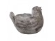 Dekorace cementový antik květináč ptáček - 18*12*13 cm Clayre & Eef