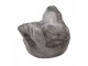 Dekorace cementový antik květináč ptáček - 18*12*13 cm Clayre & Eef