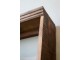 Hnědý antik nástěnný dřevěný regál Grimaud Unit - 62*20*162 cm Chic Antique