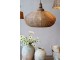 Přírodní dřevěné světlo s ratanovým stínidlem Roellie - Ø 62*46 cm/ E27/ 25W Chic Antique