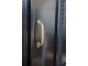 Černá antik dřevěná skříň / vitrína s policemi Marseille - 135*55*196cm Chic Antique
