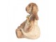 Dekorace králíček v šatičkách a mašlí - 16*14*18 cm Clayre & Eef
