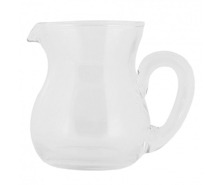 Transparentní skleněný džbánek - 8*6*8 cm / 100 ml Clayre & Eef