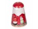 Červená plechová dóza Santa Claus - 12*10*15 cm Clayre & Eef