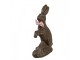 Dekorace čokoládavá figurka králík - 8*4*13 cm Clayre & Eef