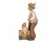 Dekorace figurka králík s malým králíčkem - 12*7*23 cm Clayre & Eef