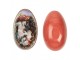 Červená plechová dóza ve tvaru vajíčka s králíčky Easter Egg - 7*11*7 cm Clayre & Eef