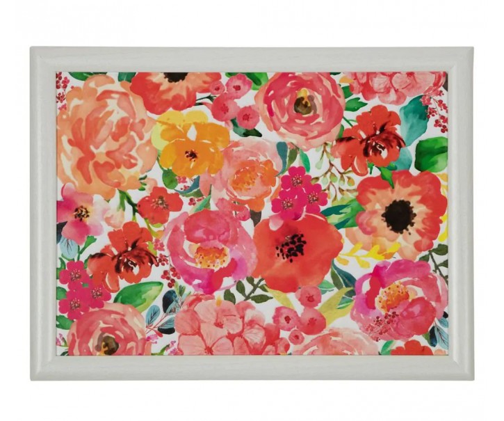 Barevný podnos na nohy Fleury Poppy - 43*33*7cm Mars & More 