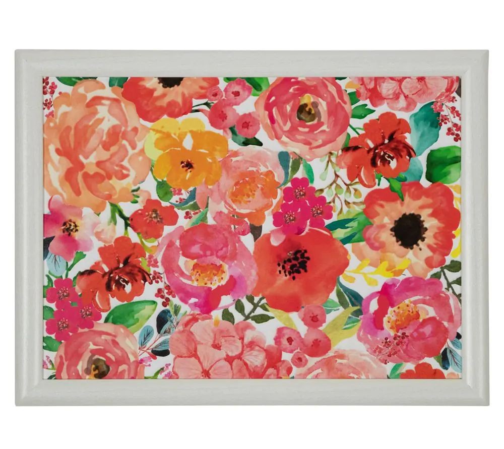 Barevný podnos na nohy Fleury Poppy - 43*33*7cm