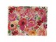 Barevná rohožka s červenými a růžovými květy Fleury Poppy - 75*50*1cm Mars & More 
