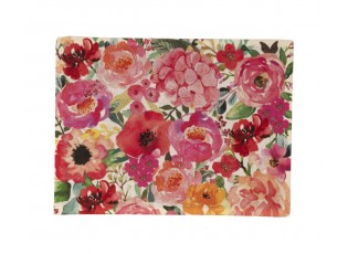 Malá rohožka/ prostírání s květy Fleury Poppy - 40*30*1cm