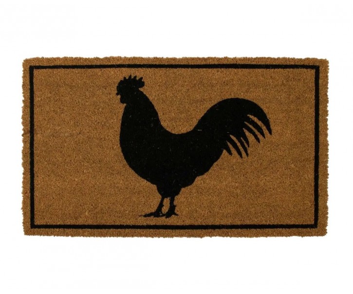 Kokosová rohožka s kohoutem Rooster - 75*45*2cm Mars & More 