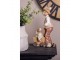Dekorace figurka králík s malým králíčkem - 12*7*23 cm Clayre & Eef