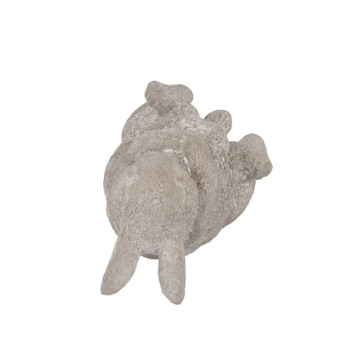 Šedá cementová dekorace sedící králíček Sitting Rabbit - 12*8*11 cm daan kromhout Šedá cementová dekorace sedící králíček Sitting Rabbit - 12*8*11 cm daan kromhout