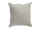 Zelený opraný lněný polštář s třásněmi Stonewashed - 45*10*45 cm J-Line by Jolipa