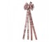Růžová dekorační mašle Bow - 33*135 cm Clayre & Eef