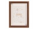 Hnědý dřevěný fotorámeček Baltini - 15*4*20 cm / 13*18 cm Clayre & Eef
