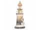 Dřevěná dekorace maják Lighthouse Nautic - Ø 8*19 cm Clayre & Eef