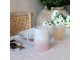 Béžovo-růžový rustikální džbán Valence Dusty Rose - 13*9*12 cm / 500 ml Chic Antique