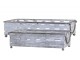2ks plechový antik podnos Old French - 34*17*8 cm Chic Antique