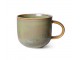 Mechově zelený porcelánový hrnek Chef - 12*9*8 cm / 320 ml HKLIVING