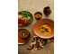 Pomerančově hnědý porcelánový hrnek Chef - 12*9*8 cm / 320 ml HKLIVING