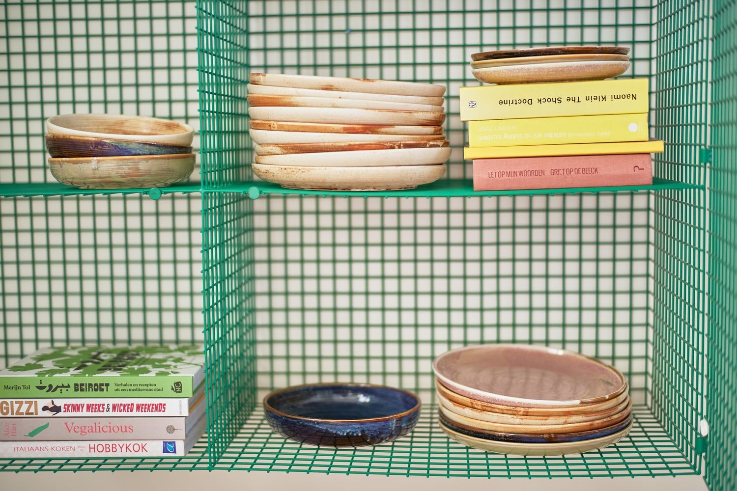 Rustikálně modrý porcelánový dezertní talíř Chef - Ø 20*3 cm HKLIVING Rustikálně modrý porcelánový dezertní talíř Chef - Ø 20*3 cm HKLIVING