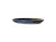 Rustikálně modrý porcelánový dezertní talíř Chef - Ø 20*3 cm HKLIVING