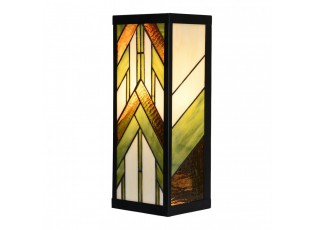 Nástěnná lampa tiffany Yves - 14*16*40 cm E27/max 1*100W