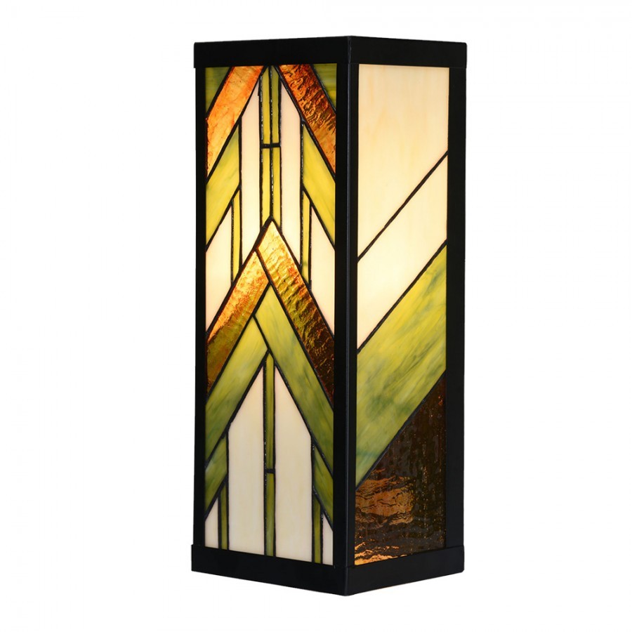 Nástěnná lampa tiffany Yves - 14*16*40 cm E27/ma* 1*100W