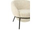 Béžové lounge křeslo s podnožkou Renon - 61*59*76 cm J-Line by Jolipa