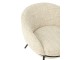 Béžové lounge křeslo s podnožkou Renon - 61*59*76 cm J-Line by Jolipa