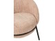 Světle růžové lounge křeslo s podnožkou Renon - 72*75*70 cm J-Line by Jolipa