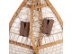 Hnědá antik dekorace sněžnice Snowshoes Vintage - 106*39*8 cm Clayre & Eef