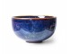Rustikálně modrá porcelánová miska Chef - Ø 11*6 cm / 260 ml HKLIVING