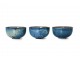 Rustikálně modrá porcelánová miska Chef - Ø 11*6 cm / 260 ml HKLIVING