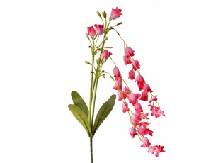 Dekorace růžová umělá květina zvonek Bells Bouquet - 15*6*80 cm