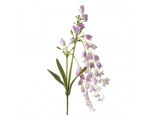Dekorace fialová umělá květina zvonek Bells Bouquet - 15*6*80 cm