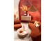 Oranžovozrzavá velká sofa Lounge Snow Poplar - 234*116*73cm J-Line by Jolipa