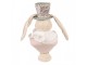 Béžová dekorace busta sametová zaječice Fancy - 18*15*39 cm Clayre & Eef