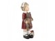 Dekorace figurka holčička s medvídkem a dárečkem - 6*4*13 cm Clayre & Eef