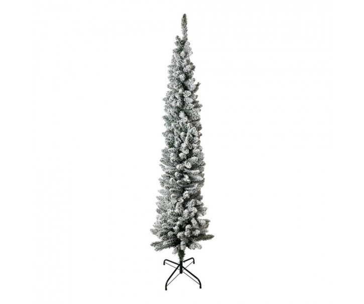 Zasněžený umělý vánoční stromek Christmas Tree - 50*50*210 cm Clayre & Eef