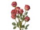 Růžová umělá větvička růže Rose pink - 8*8*55 cm Clayre & Eef