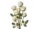 Umělá větvička bílá růže Rose white - 8*8*55 cm Clayre & Eef