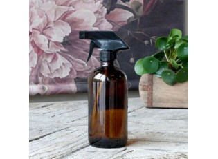 Skleněný mocca rozprašovač na vodu - Ø 8*21cm/ 480ml