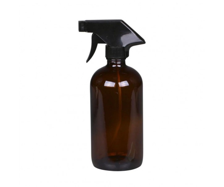 Skleněný mocca rozprašovač na vodu - Ø 8*21cm/ 480ml Chic Antique