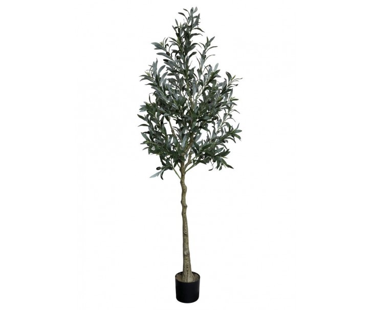 Dekorace umělý stromek olivovník s olivami Olea Tree - 15*170 cm Chic Antique